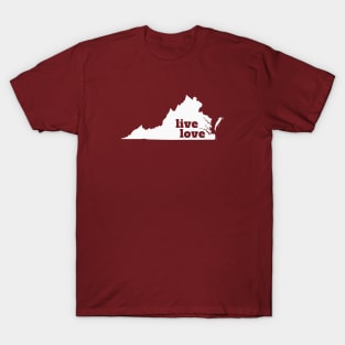 Virginia - Live Love Virginia T-Shirt